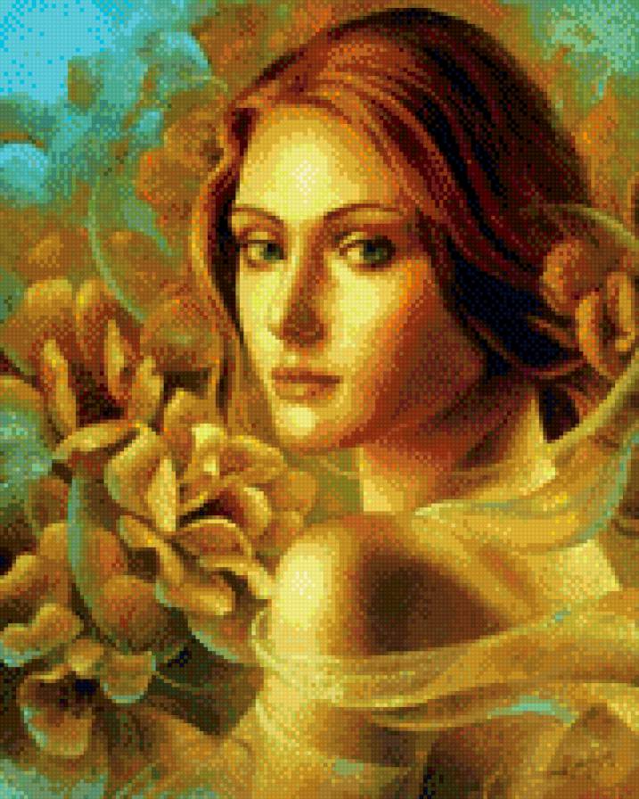 Артур Брагинский - люди, девушка, цветы - предпросмотр