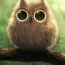 Схема вышивки «Совенок»