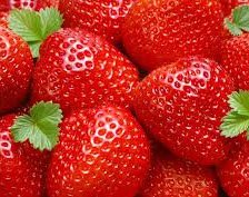 Схема вышивки «клубника»