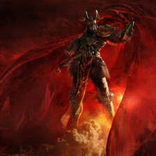 Схема вышивки «Демоны»