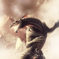 Схема вышивки «драконы»