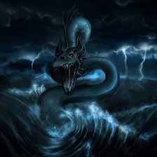 Схема вышивки «драконы»