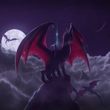 Схема вышивки «драконы»