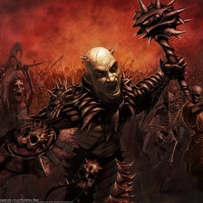 Схема вышивки «Нападение»