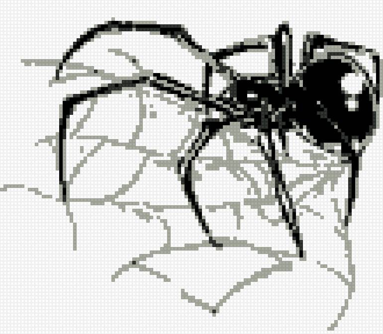 Паук для вышивки бисером - паук - предпросмотр