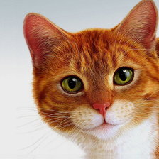 Схема вышивки «кот»