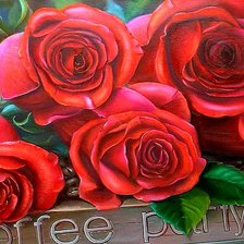 Схема вышивки «Розы»