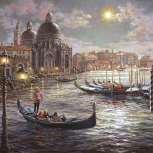 Схема вышивки «in gondola»