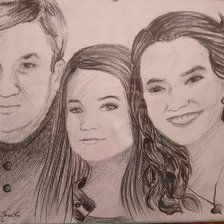 Схема вышивки «серия "люди"»