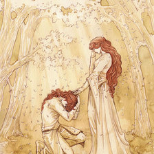 Схема вышивки «С поля битвы»