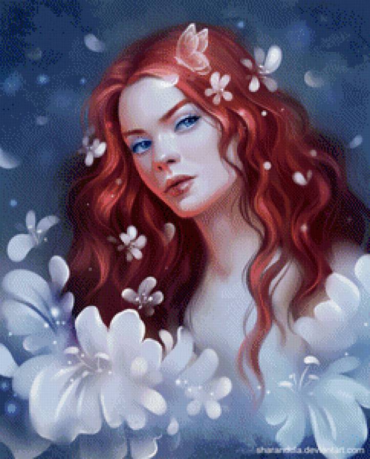 Фея - фэнтези, красавица, девушка - предпросмотр