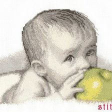 Схема вышивки «малыш»