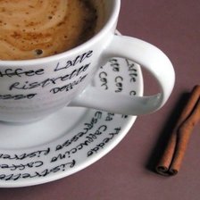 Схема вышивки «Кофе с корицей»