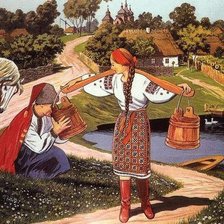 Схема вышивки «Несе Галя воду»