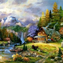 горный пейзаж