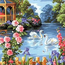 Схема вышивки «картина»