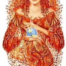 Схема вышивки «Фея»