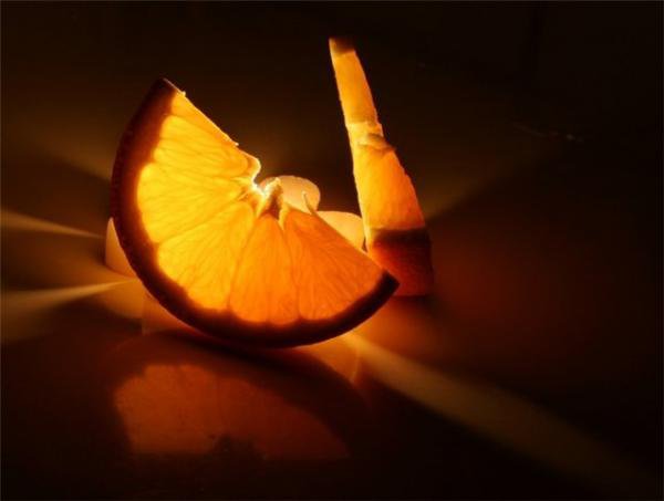 дольки апельсина - апельсин, цитрус, долька, фрукты - оригинал