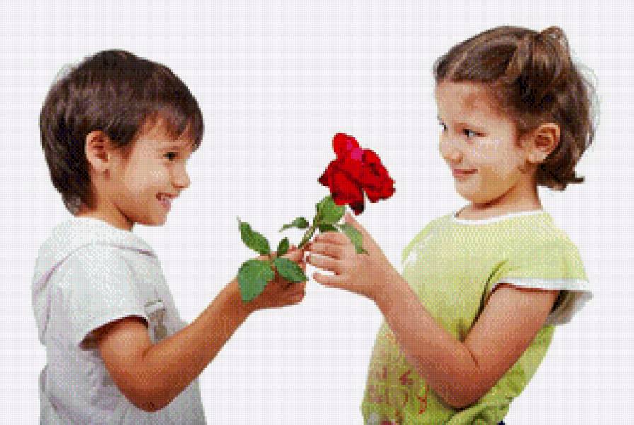 серия "дети" - дети.роза - предпросмотр