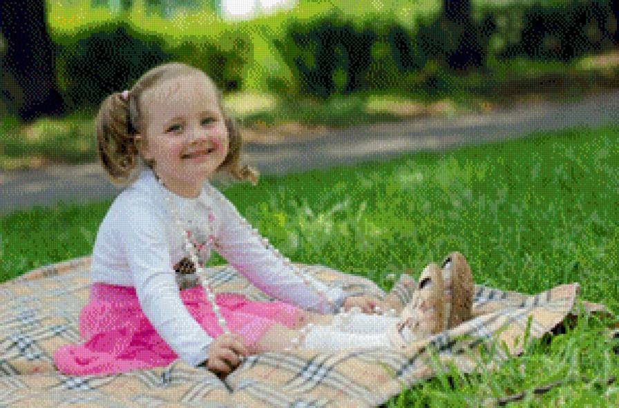 серия "дети" - дети.девочка - предпросмотр