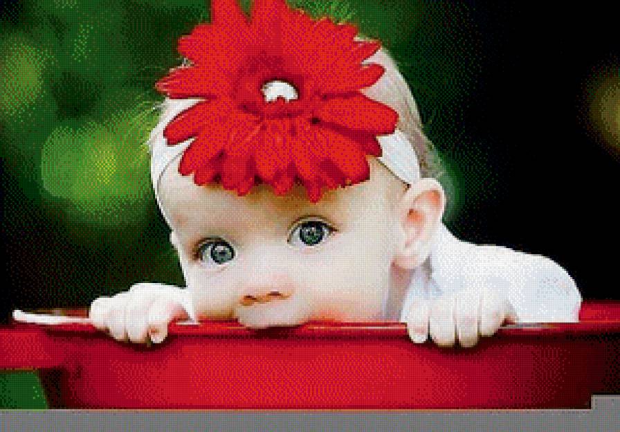 серия "дети" - дети.девочка - предпросмотр