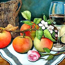 Схема вышивки «Яблочный сидр»