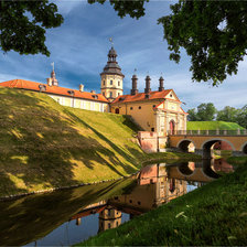 Схема вышивки «несвижский замок»