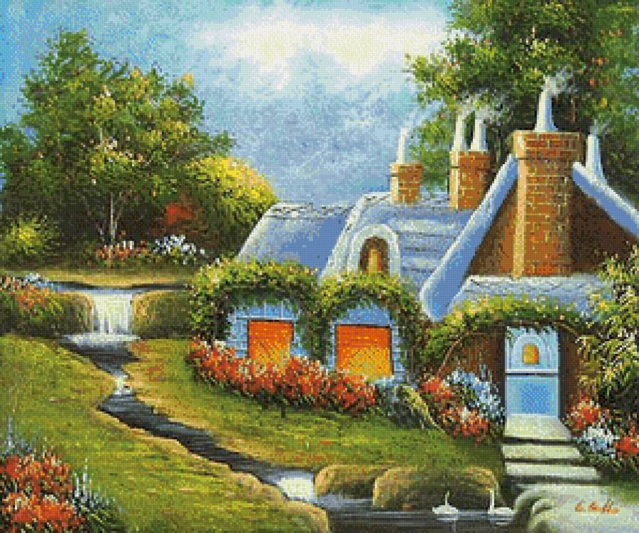 сказочный домик - предпросмотр