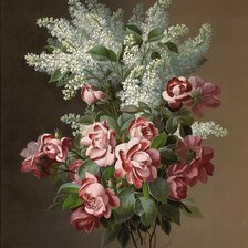 Схема вышивки «букет»