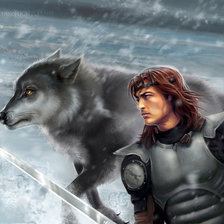 Схема вышивки «На страже»