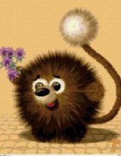 Схема вышивки «чудик»