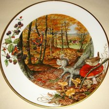 Схема вышивки «nel bosco»