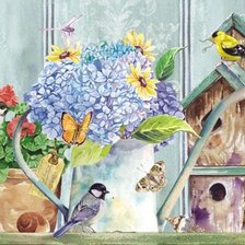 Схема вышивки «uccellini 1»