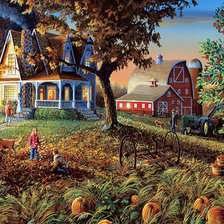 Схема вышивки «in campagna»