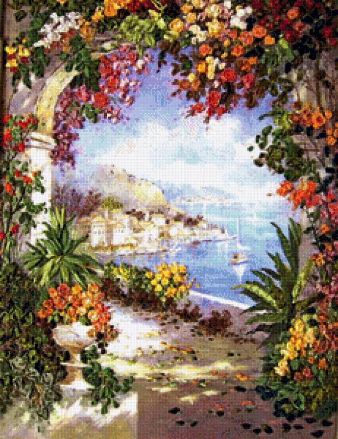 южный пейзаж - пейзаж - предпросмотр