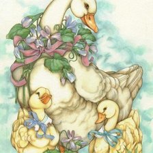 Схема вышивки «детская»