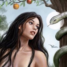 Схема вышивки «Искуситель»