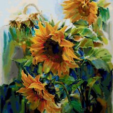 Схема вышивки «3»