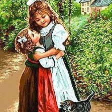 Схема вышивки «Сестры»