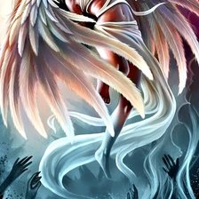 Схема вышивки «Ангел»