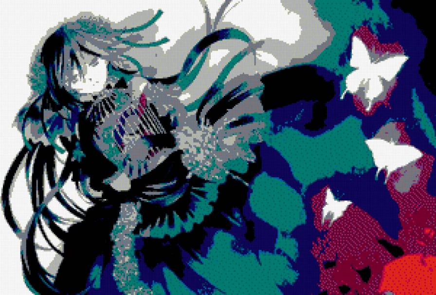 Черный Кролик Алиса - pandora hearts, черный кролик, алиса, сердца пандоры - предпросмотр