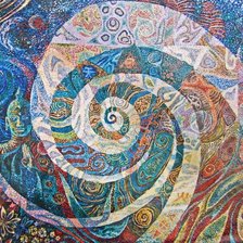 Схема вышивки «этно- спираль»