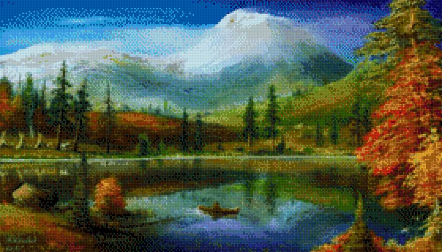 Andre Kosslick - gory, pejzaz, jesien - предпросмотр