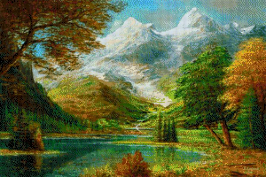 Andre Kosslick - jesien, gory, pejzaz - предпросмотр