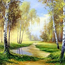 Схема вышивки «Jesien»