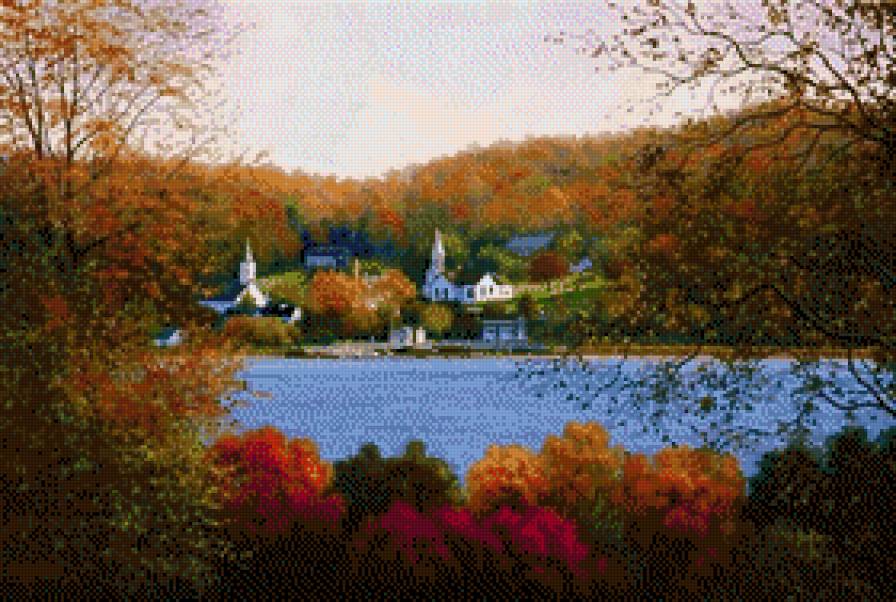 Jesien - jesien, pejzaz - предпросмотр