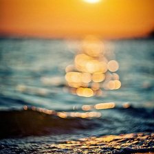 Схема вышивки «закат на море»