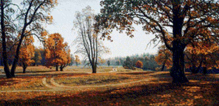 Aleksand Zoriukow - jesien, pejzaz - предпросмотр