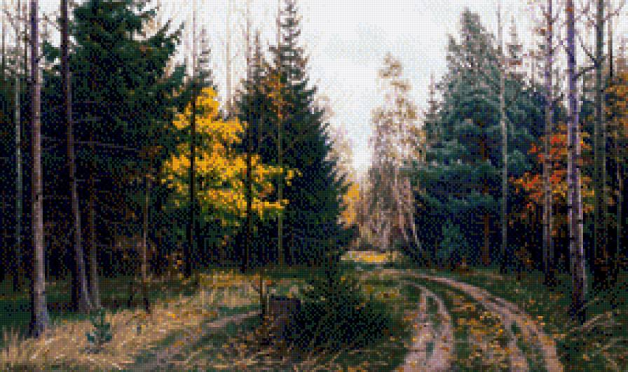 Aleksand Zoriukow - las, pejzaz - предпросмотр