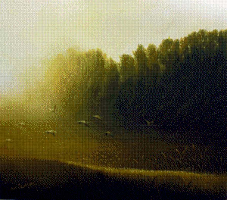 Avi Belaish - jesien, pejzaz - предпросмотр